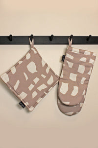 Ratia Oven Mitt Block Grey