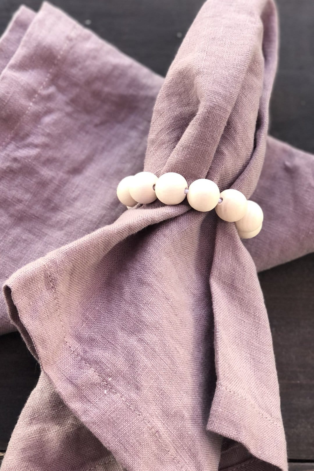 Linen Napkin Set of 4 Cafe Mocha