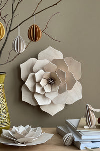 Lovi Flower Natural Wood 24cm