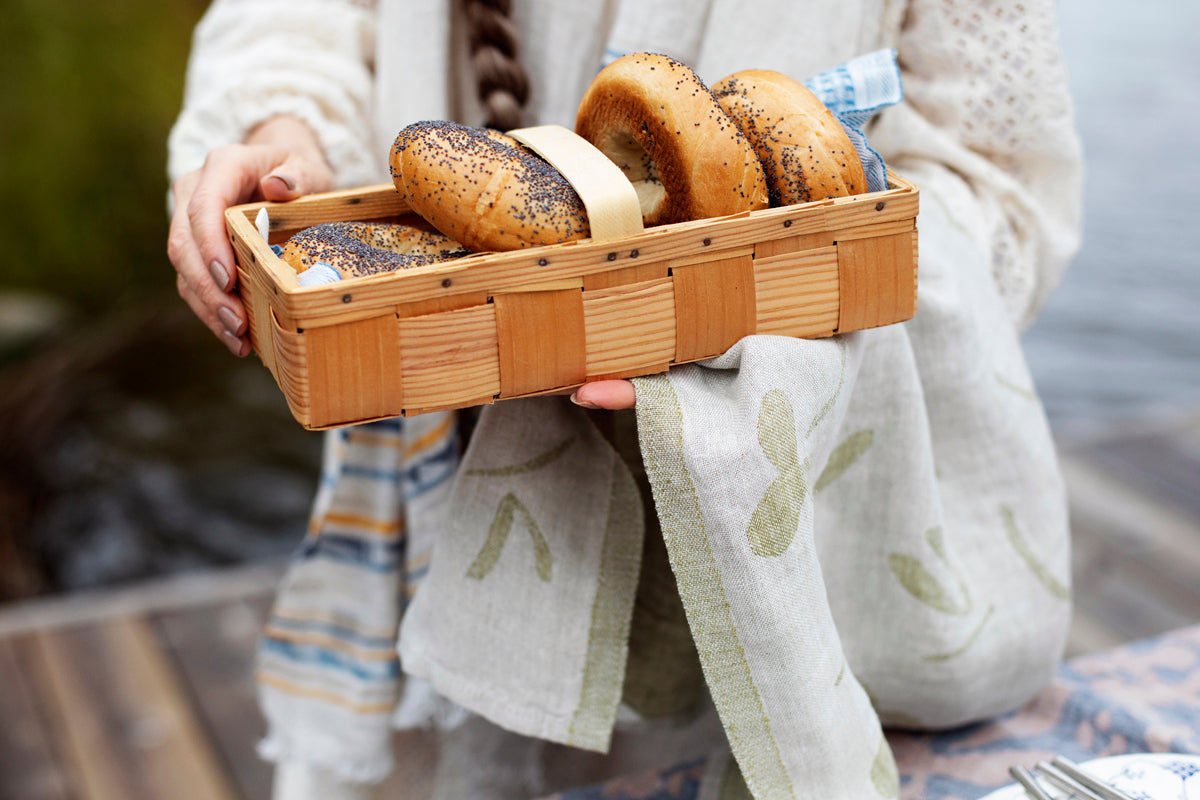 Lapuan Kankurit Friida Olive Tea Towel