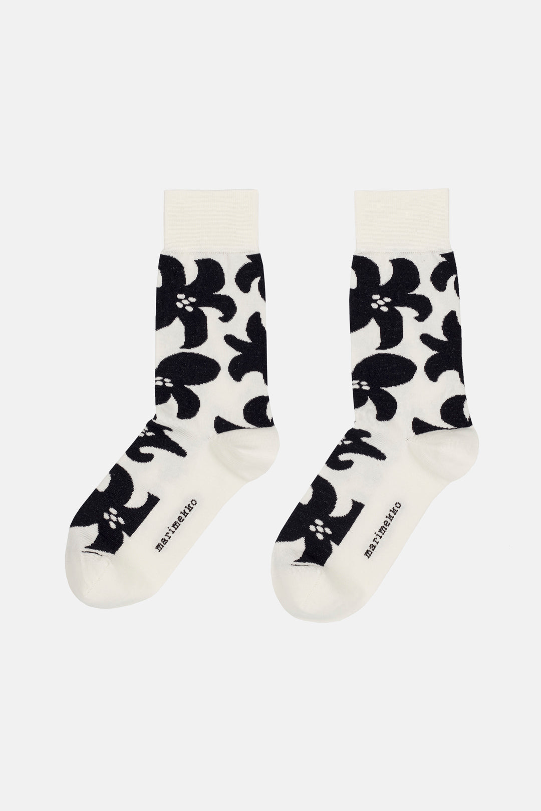 Marimekko Henki Villinarsissi Dark Grey Socks