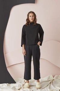 Papu Hexacon Black Blouse