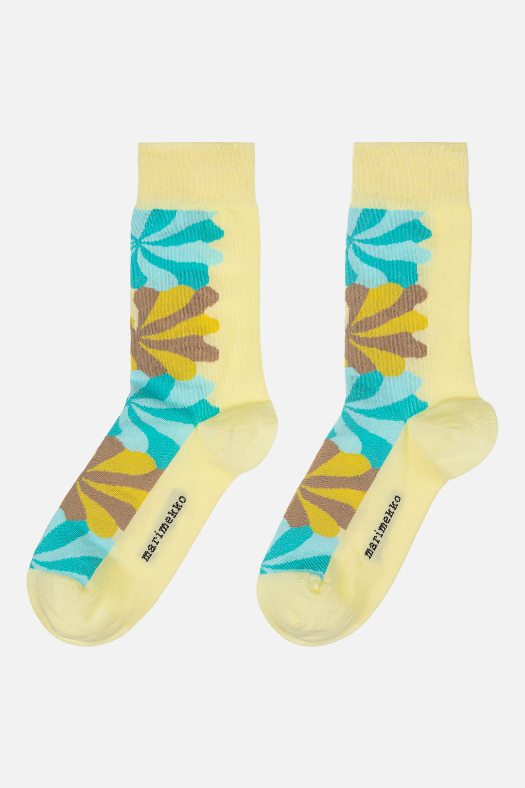 Marimekko Kasvaa Meduusa Yellow Socks