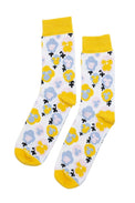 Kauniste Finland Orvokki Yellow Socks - Nordic Labels