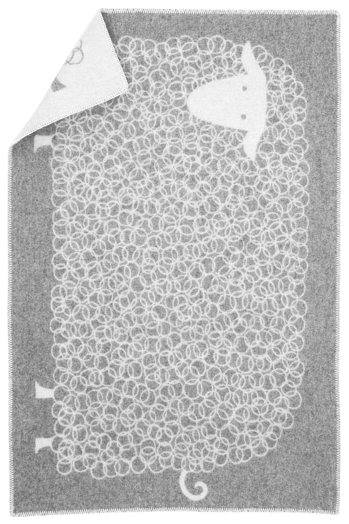 Lapuan Kankurit Kili Mini Wool Blanket Grey - Nordic Labels