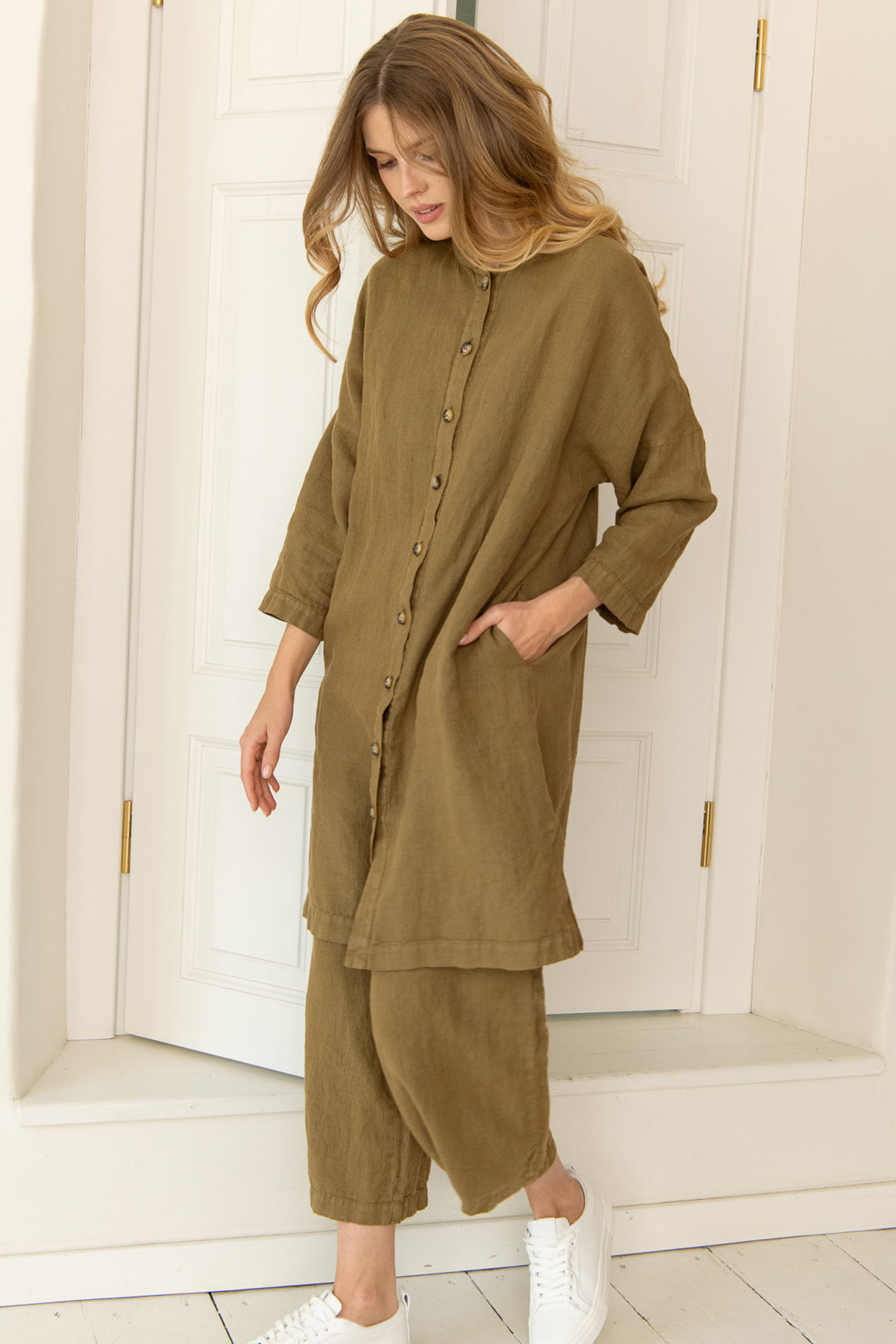 Linen Kim Tunic Dress