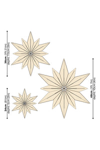 Lovi Decor Star 24cm Cinnamon