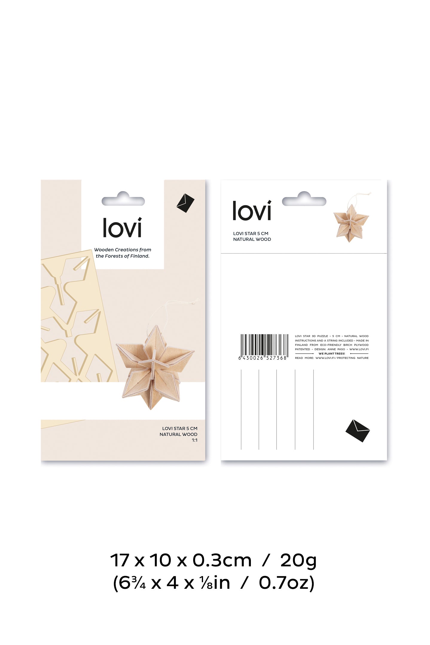 Lovi Star Natural