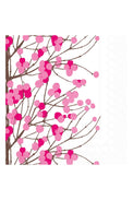 Marimekko Lumimarja Pink Cocktail Napkins - Nordic Labels