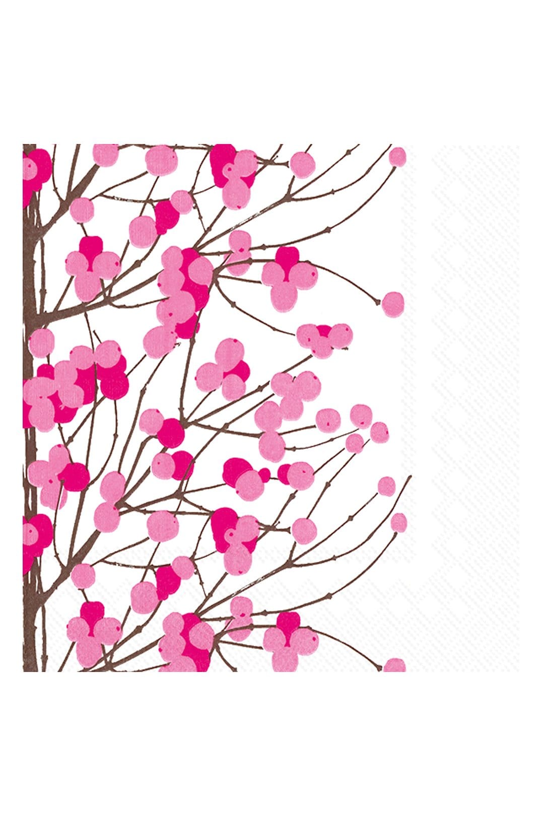Marimekko Lumimarja Pink Cocktail Napkins - Nordic Labels