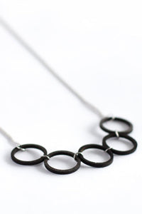 Valona Luna Black Necklace