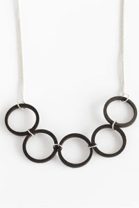 Valona Luna Black Necklace