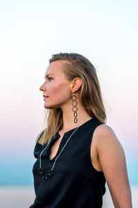 Valona Luna Black Necklace