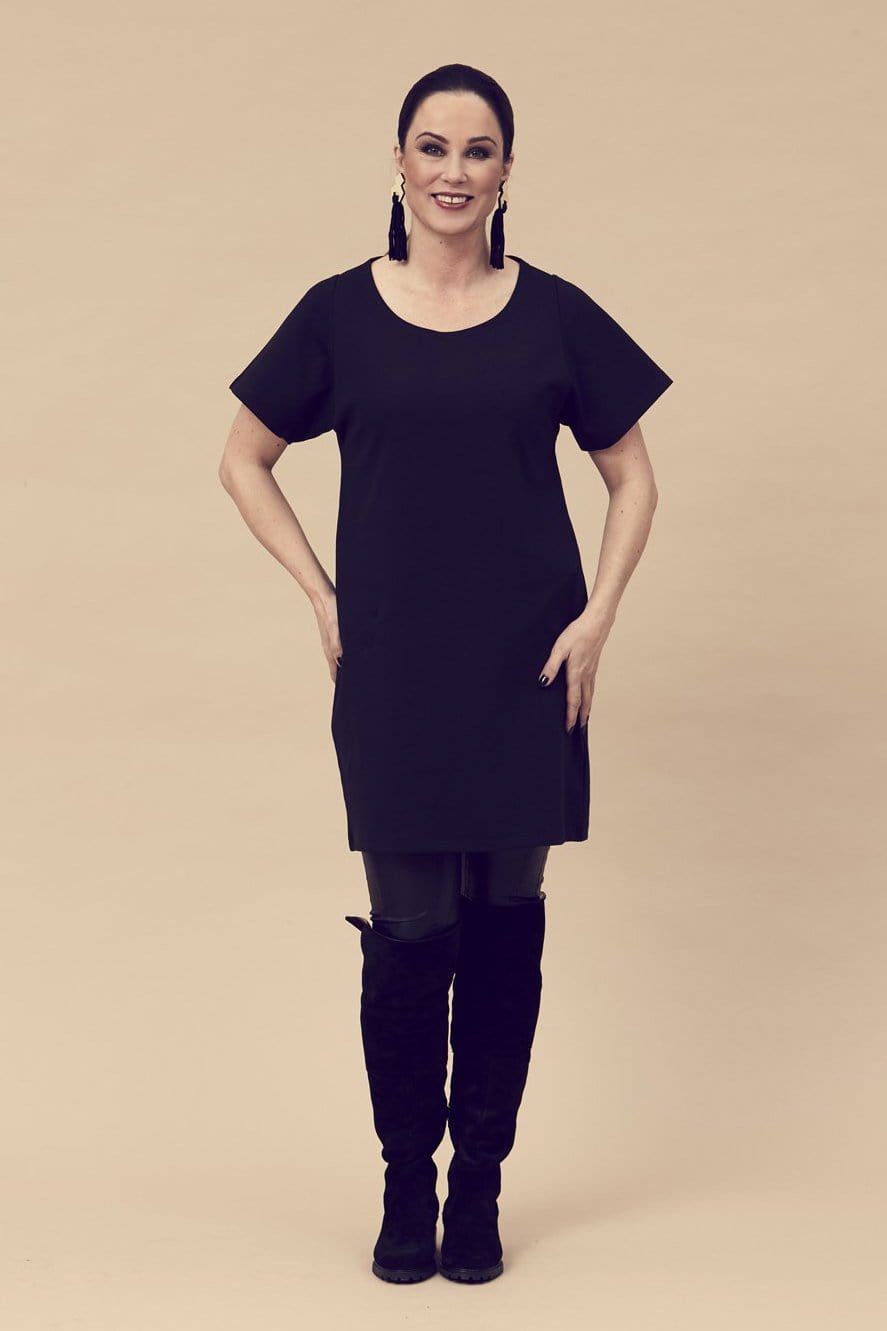 Ratia Sade Maxi Tunic Black - Nordic Labels
