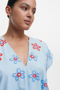 Marimekko Meret Demeter Cotton Poplin Dress