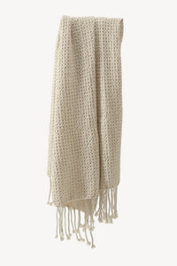 Anno Puro Organic Throw Natural White