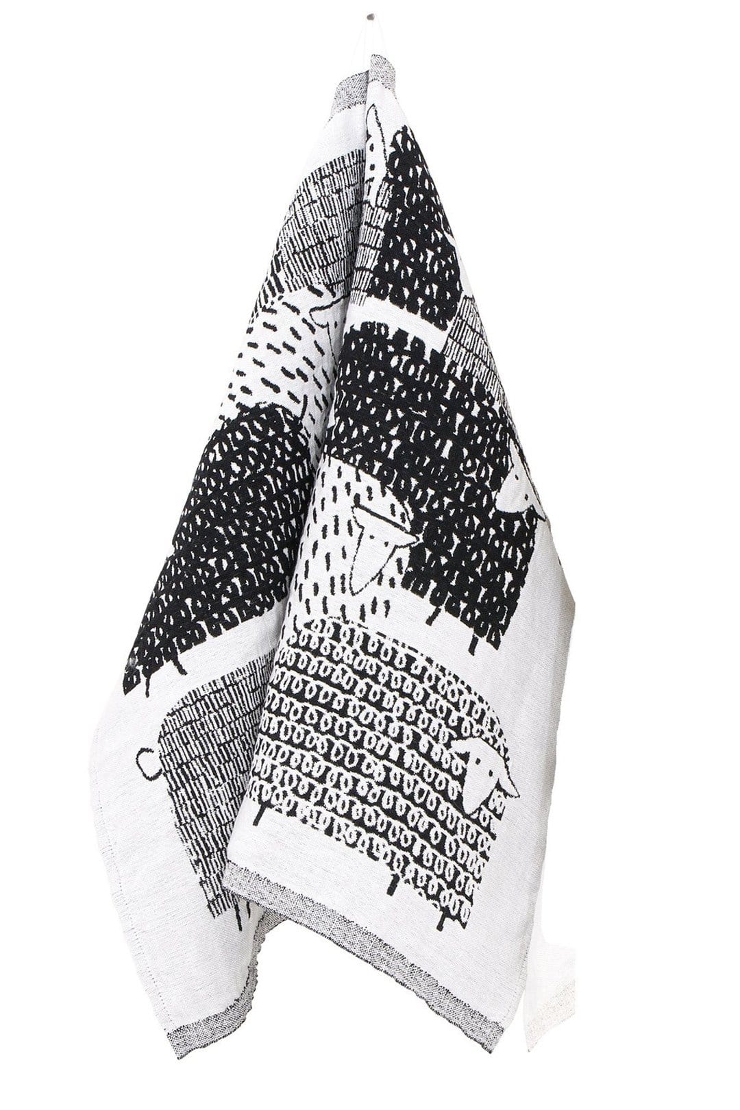 Lapuan Kankurit Päkäpäät Black Tea Towel - Nordic Labels