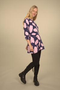 Ratia Pisara Papu Purple Tunic