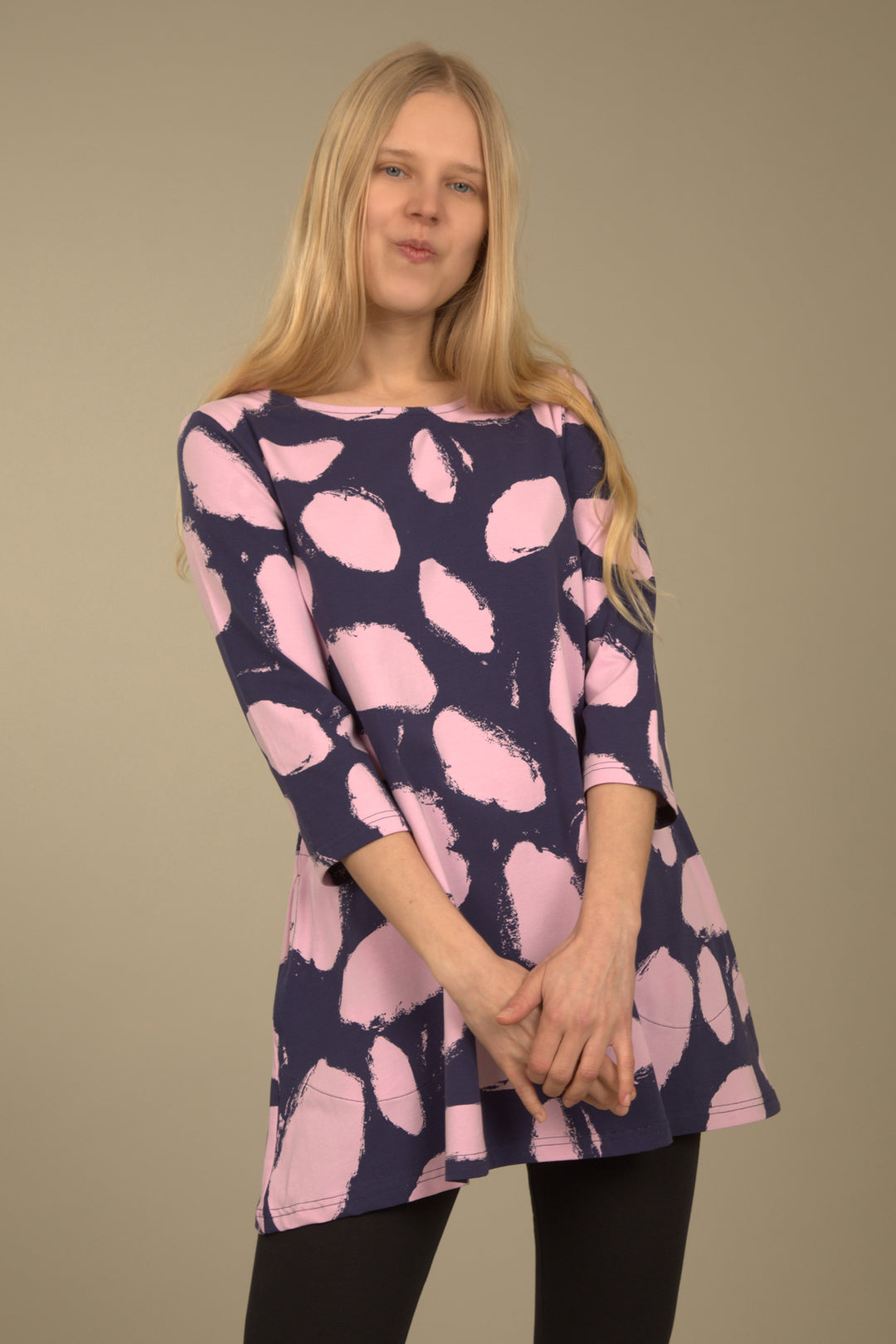 Ratia Pisara Papu Purple Tunic