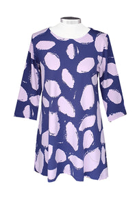 Ratia Pisara Papu Purple Tunic