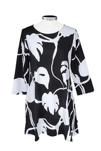 Ratia Pisara Peikonlehti Black Tunic