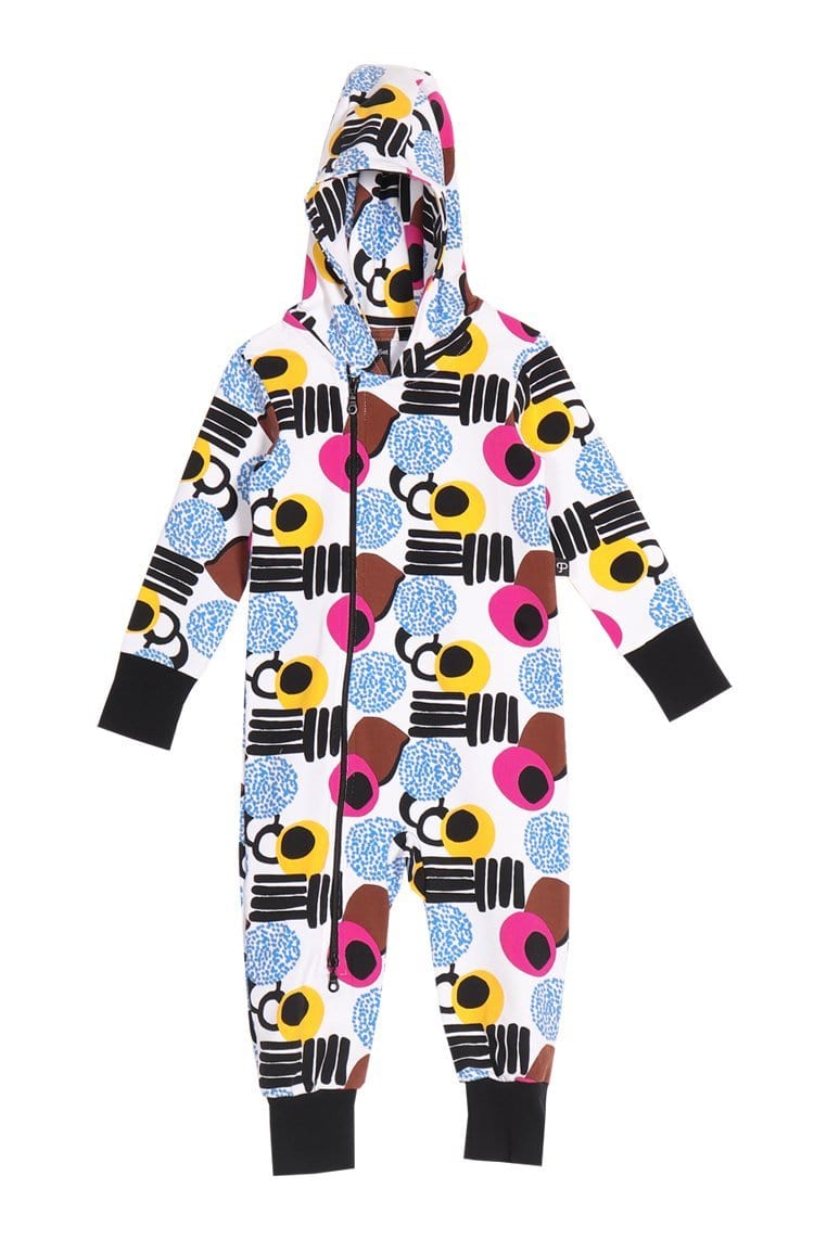 Pikkuset Candy Hooded Jumpsuit - Nordic Labels