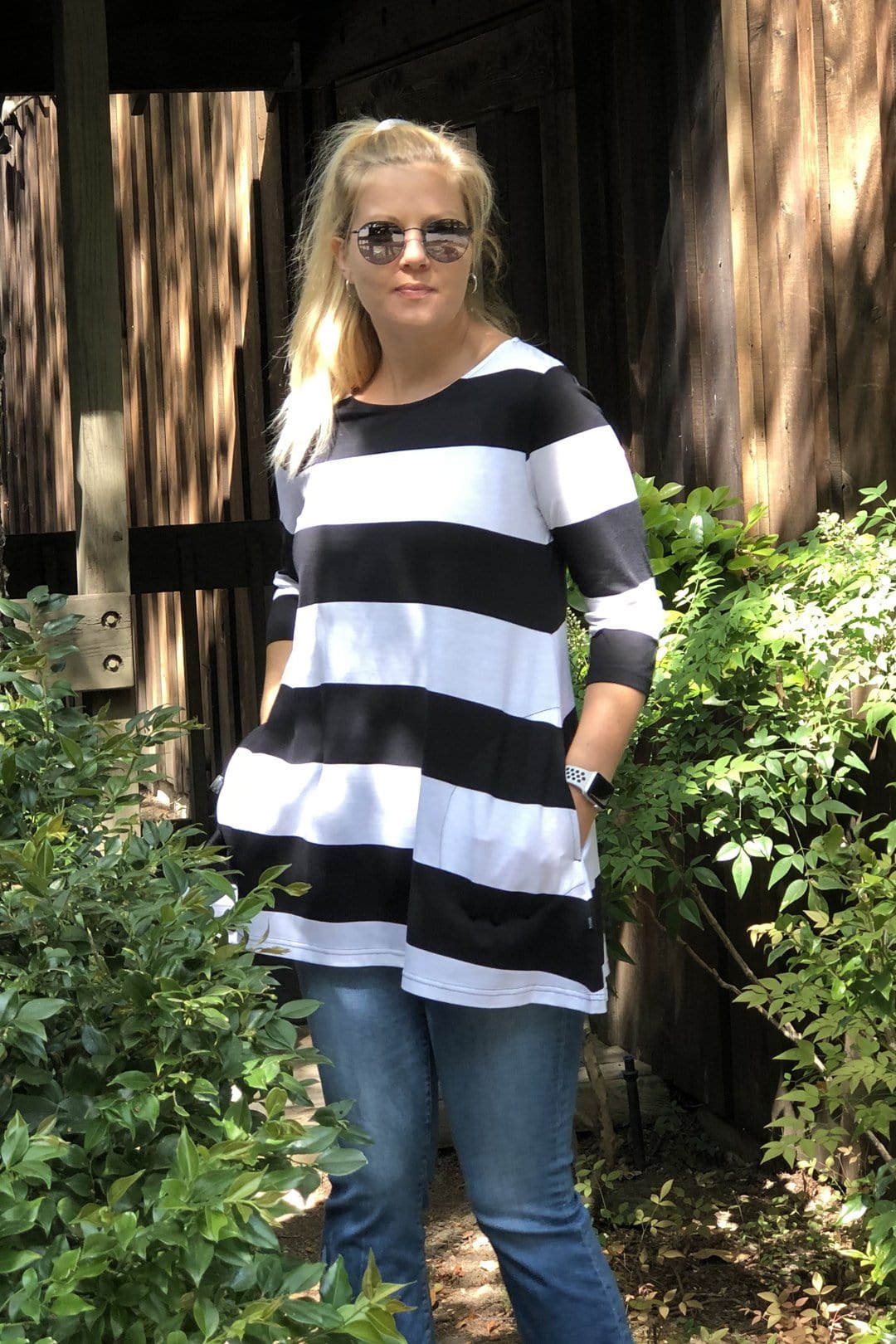 Ratia Pisara Wide Stripe Tunic - Nordic Labels