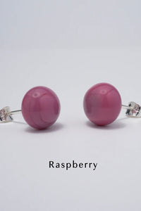 Lillan Helsinki Pom Pom Rasberry Earrings