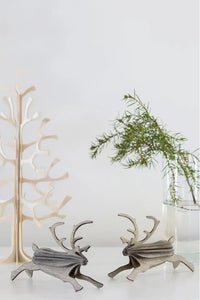 Lovi Reindeer 12cm Grey