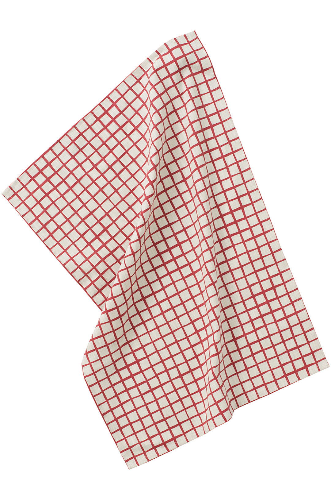Spira of Sweden Ruta Red Tea Towel