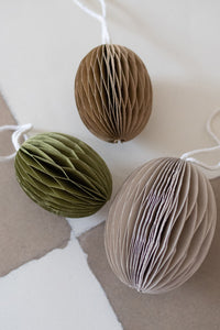 Piironki Helsinki Paper Egg Brown