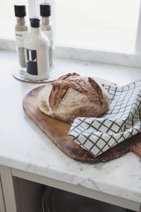 Spira of Sweden Ruta Asphalt Tea Towel