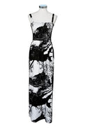 Ratia Espa Tuuli Maxi Dress Black/White - Nordic Labels