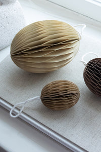 Piironki Helsinki Paper Egg Light Yellow